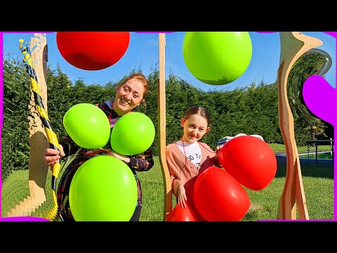 Öykü and her dad fast wins how is this possible - Mom is having so much fun again