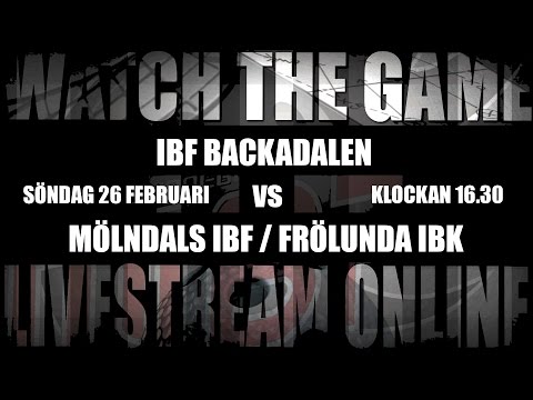 HJ18: IBF Backadalen - Mölndals IBF/Frölunda IBK