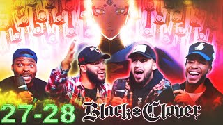 Black Clover Ep 27& 28 REACTION!