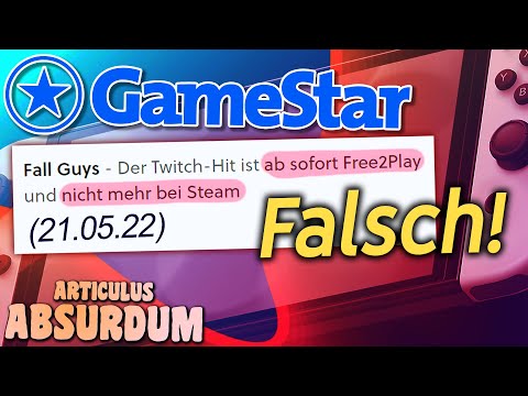 Wie sich GameStar bei Fall Guys blamiert hat...  // ARTICULUS ABSURDUM - Ep. 15