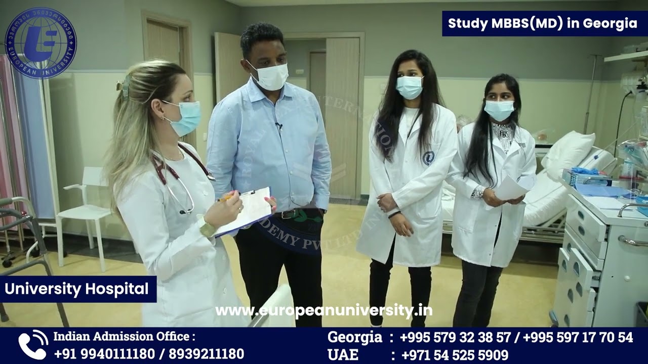 Best Place to Study Abroad European University Faculty of Medicine Georgia Hospital MBBS In Georgia