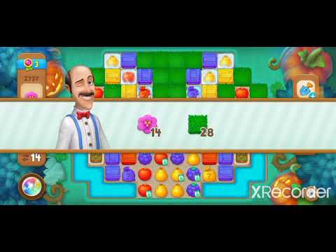 Gardenscapes levels 2738-44#GameStory