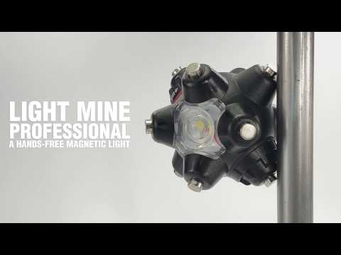 Light Mine Professional - a Magnetic, Hand-free, LED Flashlight by STKR Concepts