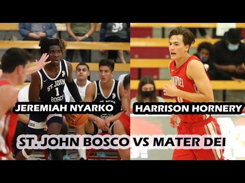 GAME HIGHLIGHTS: St. John Bosco vs Mater Dei. Harrison Hornery Lights Out with 24 Points!