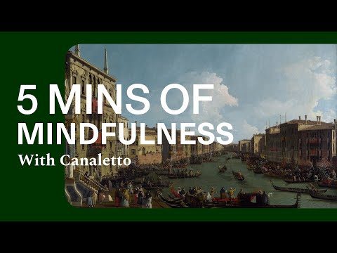 A (Micro) Mind Full of Art | Canaletto's 'Venice: A Regatta on the Grand Canal'