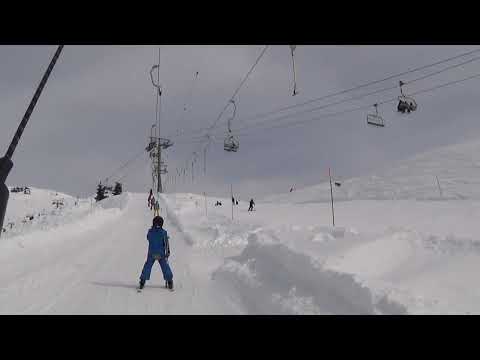 Risalita integrale skilift Poma "Clarines" - La Rosière / Téléski / Telesquì / Skidlift / 滑雪缆车