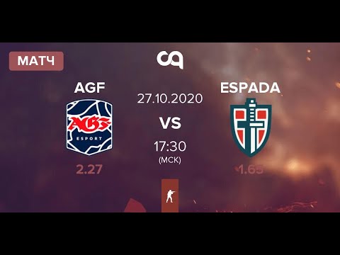 CS GO [RU] AGF vs ESPADA (bo3)