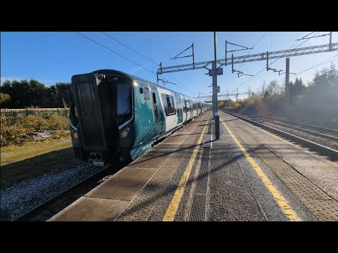 Trains at Acton Bridge 