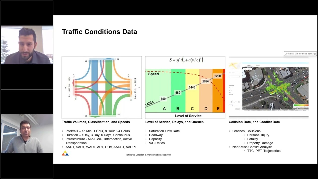 Webinar #28: Traffic Data Collection and Analysis