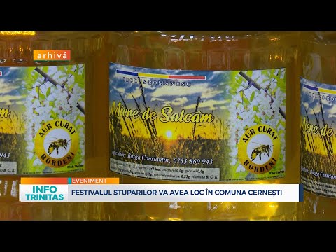 Festivalul Stuparilor va avea loc în comuna Cernești