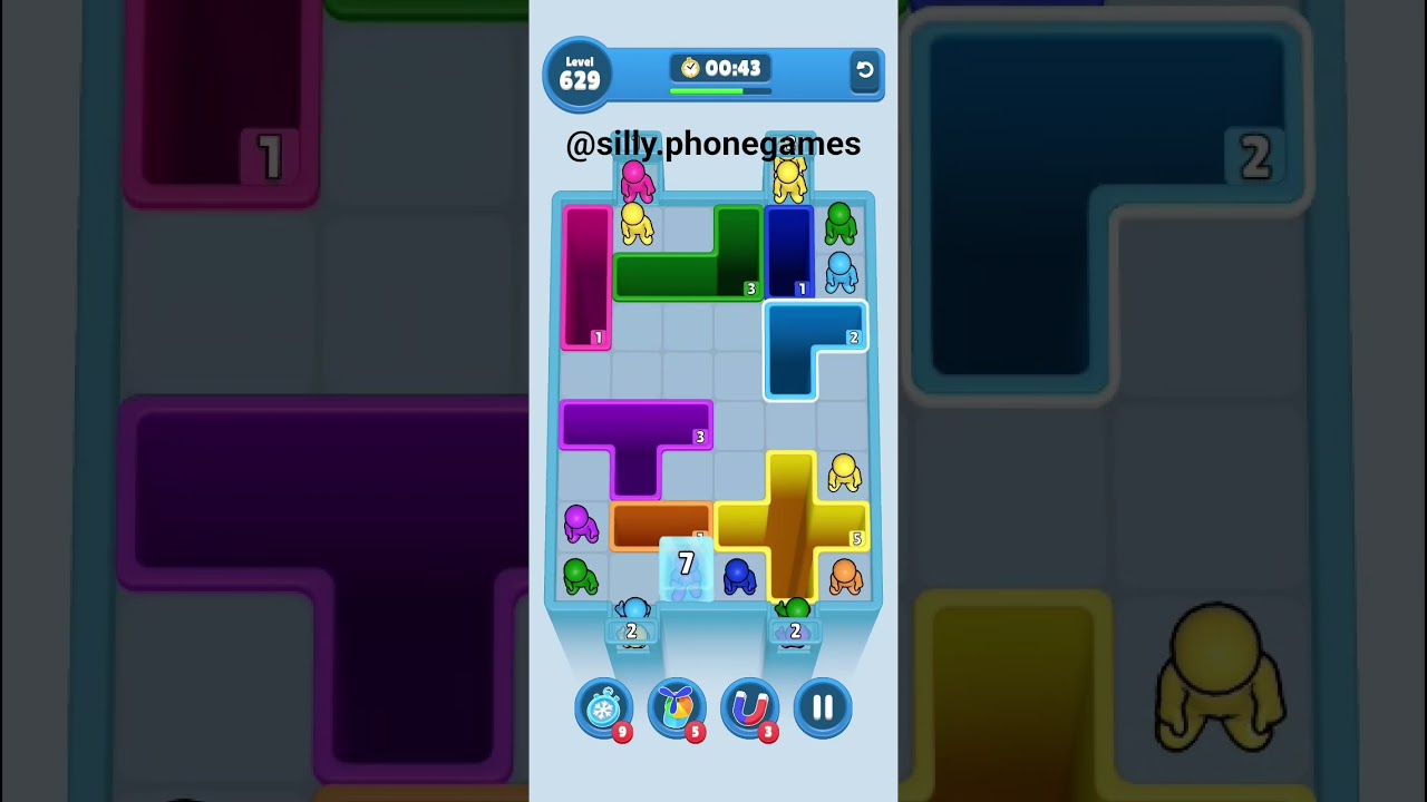 Drop Away Level 629 Walkthrough Solution