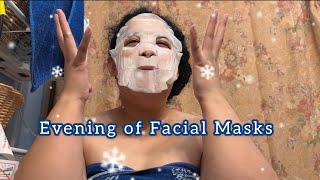 Evening of Face Masks | Curly Cami Channel