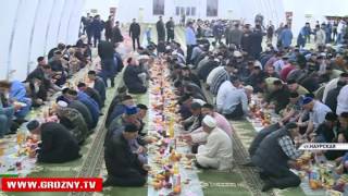 Фонд имени Кадырова организовал ифтар в станице Наурской