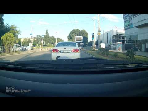 Драка на дороге в Новороссийске