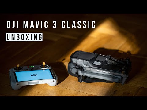 DJI Mavic 3 Classic + Fly More Kit - Unboxing