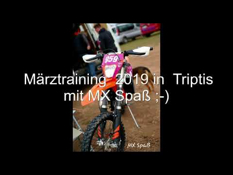Märztraining in Triptis mit MX Spaß