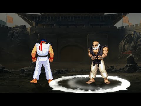 SHIN RYU vs GOUKEN - High Level Insane Fight!