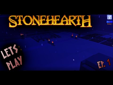 Stonehearth | Episode 1: The birth of Minnburg | PC Gameplay Lets Play