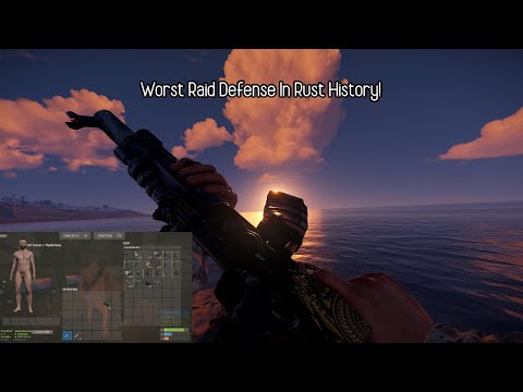 Rustinity 2x Bi Weekly Worst Raid Defense EVER - Rust