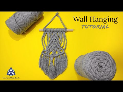 DIY Macrame Christmas Tree Decoration EASY Christmas Crafts