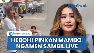Bikin Heboh! Pinkan Mambo Ngamen di Pinggir Jalan Sambil Live TikTok, Ingin Buka Audisi Dancer