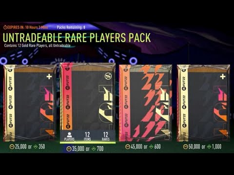 Untradeable Rare Players Pack! (35k) | FIFA 22 ULTIMATE TEAM