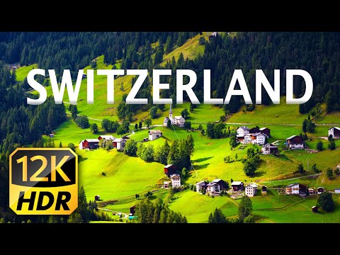 12K HDR 240fps Dolby Vision - SWITZERLAND a Paradise on Earth