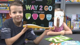 Way 2 go (Queen Games) - kooperatives Familienpartyspiel ab 8 Jahre