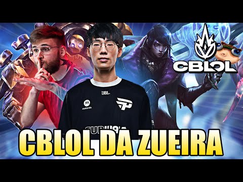 VINGANÇA da PAIN contra LOUD e BLITZ do RANGER - CBLOL DA ZUEIRA