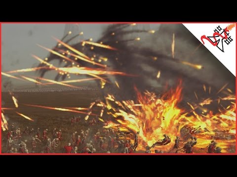 6200 ZOMBIES vs 468 HELLSTORM ROCKET ARTILLERY - Total War: WARHAMMER