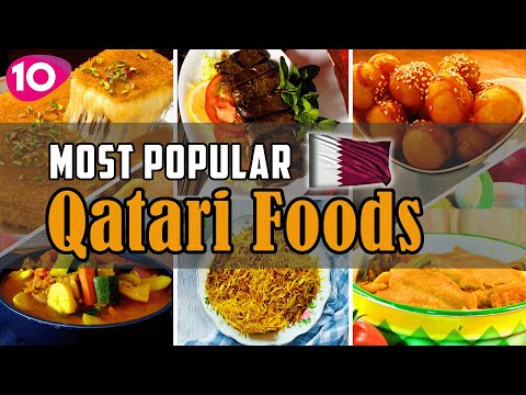 Incredible Top 10 Most Popular Qatari Foods || Qatar Street Foods || Traditional Qatar Cuisine