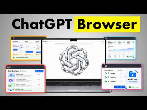 8 Insane ChatGPT Browser Use Cases (automate anything)