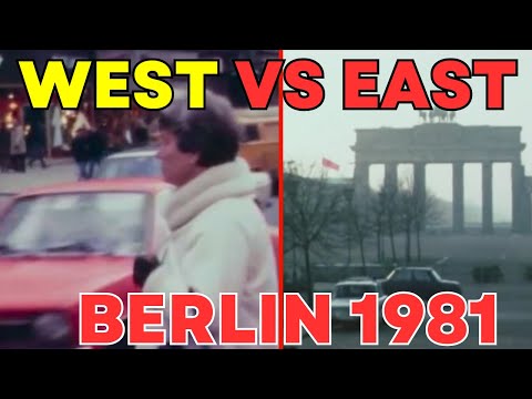 Cold War & IRON CURTAIN: East vs. West Berlin in 1981