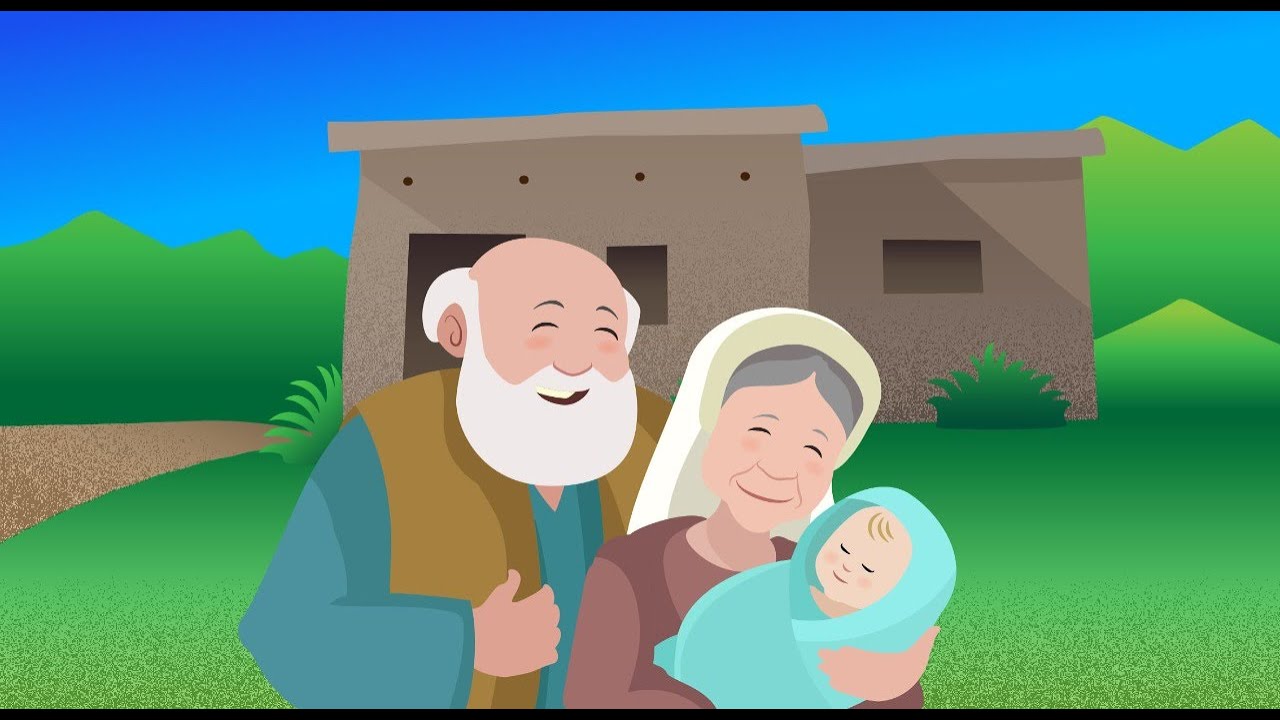 Las Vocales: La A - 1/2 San Joaquín y Santa Ana, padres de la Santísima Virgen y abuelitos de Jesús