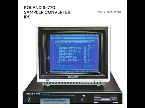 ROLAND S-770 SAMPLER CONVERTER IRS! Demo