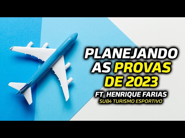 PLANEJANDO as PROVAS de 2023 (1ª semestre) | Ft. Henrique Farias (Sub4 Turismo Esportivo)