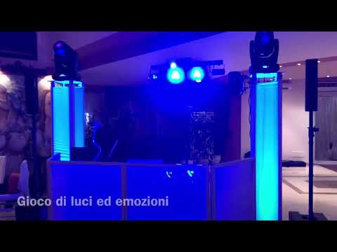 Illuminazione PREMIUM SALA American lights Show - CRIANIMATION | Exclusive Wedding