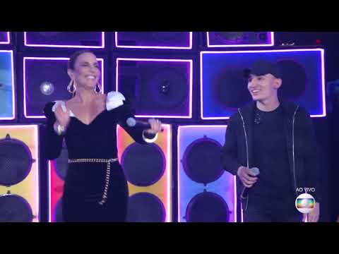 Ivete Sangalo e João Gomes cantam 'Meu Pedaço de Pecado' (Domingão Com Huck 10/10/2021)