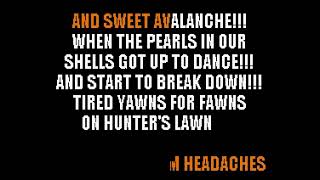 Fall Out Boy - Carpal Tunnel Of Love - Sofa King Karaoke (instrumental with lyrics)