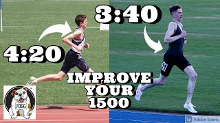 HOW TO RUN A FASTER 1500M **4:20 TO 3:40**