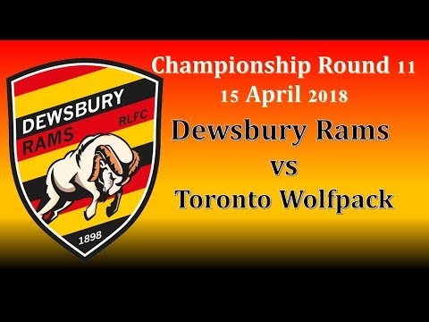 HIGHLIGHTS  Dewsbury Rams vs Toronto Wolfpack 15 April 2018 CHRD 11