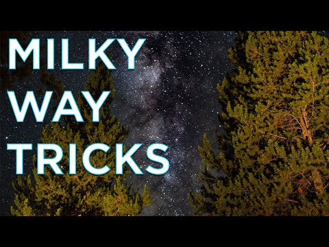 Watch Milky Way Landscape Photography from Wyoming at Crazy Creek Campground