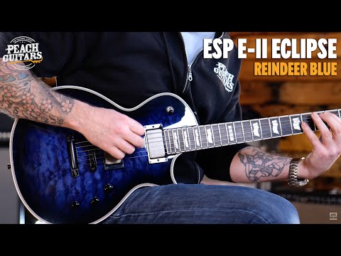 No Talking...Just Tones | ESP E-II Eclipse | Reindeer Blue
