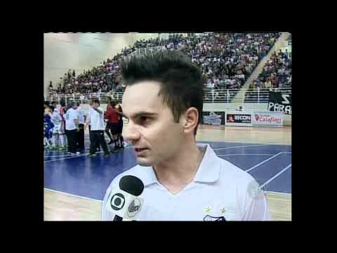FUTSAL PAULISTA  Vídeo  Veja os lances de SAEC x Santos