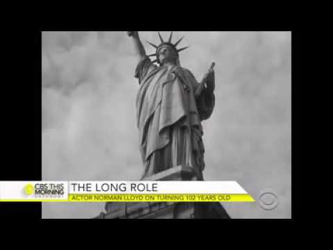 102 year old actor Norman Lloyd on long Hollywood career.