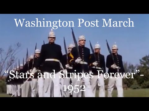 “Stars and stripes forever” | 1952 | Washington Post March