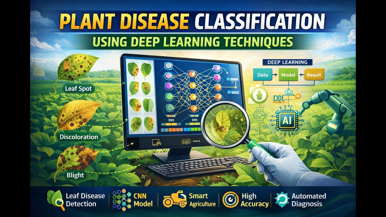 Plant Disease Classification Using Deep Learning Techniques | AI in Agriculture