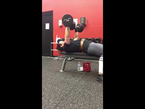 Chest day snippet for this little lady