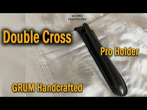 Voir la vidéo Double Cross Pro Holder - GRUM Handcrafted