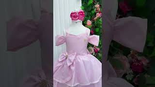 Vídeo de Vestido Longo Infantil Juvenil Luxo - Rosa Bebe